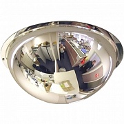 Зеркало обзорное купольное  для помещений 800х360 мм.